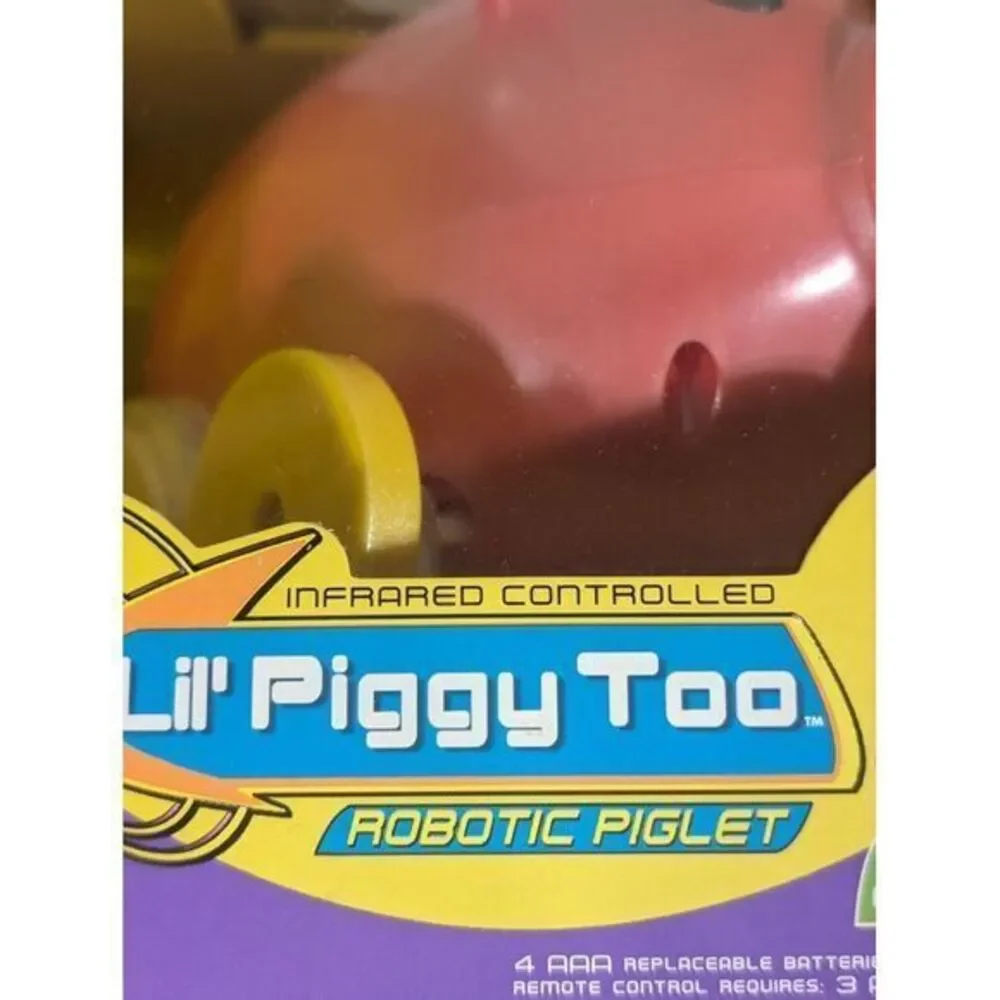 Lil' Piggy Too‎ Robotic Piglet Infrared Controlled PETS CYBER ZOO - NEW 2001